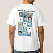 Camiseta Mandrango Jaime Tシャツ (裏面)