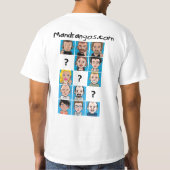 Camiseta Mandrango Juan Tシャツ (裏面)