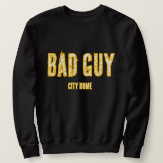 Camiseta Manga Larga Bad Guy City Home スウェットシャツ