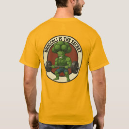 Camiseta Masc. Broccoli is the Secret - Back Tシャツ