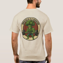 Camiseta Masc. Brócolis é o Segredo - Back Tシャツ