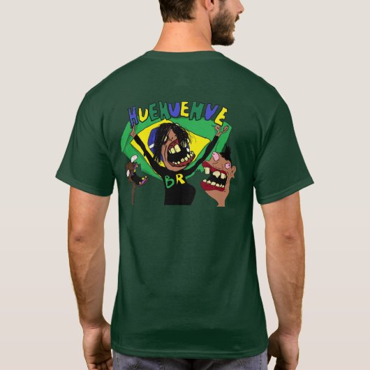 Camiseta Masc. HueHueHue BR - Back Tシャツ (裏面)
