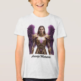 Camiseta Masc Juvenil Básica Arcanjo Metraton トライブレンドＴシャツ