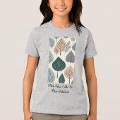 Camiseta Masc Juvenil Básica Raízes do Futuro-2 トライブレンドＴシャツ (正面)