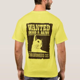 Camiseta Masc. Schrodinger's Cat - Light - Back Tシャツ