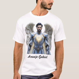 Camiseta Masculina Básica Arcanjo Gabriel Tシャツ