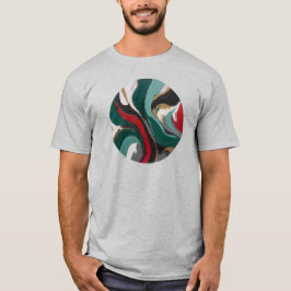 Camiseta Masculina Básica Arte Expressão-3 Tシャツ