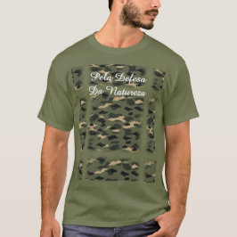 Camiseta Masculina Básica Camuflagem Orgânica-2 Tシャツ