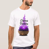 Camiseta Masculina Básica Chama Sagrada-7 Tシャツ (正面)