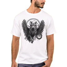 Camiseta Masculina Básica Lobo Águia-2