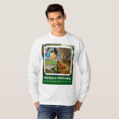 Camiseta Masculina Básica Mangas Longas Pantanal Tシャツ (正面フル)