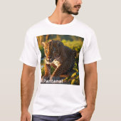 Camiseta Masculina Básica Onça Pintada Tシャツ (正面)