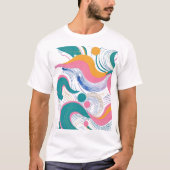 Camiseta Masculina Básica Retrô-8 Tシャツ (正面)