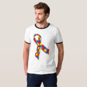 Camiseta Masculina Básica Ringer Laço Tシャツ (正面フル)