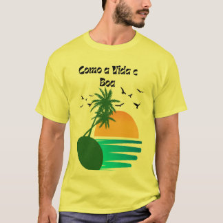 Camiseta Masculina Básica Tシャツ