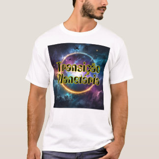 Camiseta Masculina Básica Transição Planetária-1 Tシャツ