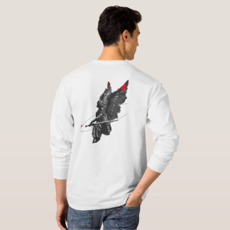 Camiseta Masculina com Mangas Longas estampada  Tシャツ