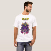 Camiseta masculina Lobo Ninja Tシャツ (正面フル)