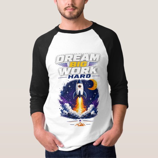 Camiseta masculina mangas tシャツ (正面)