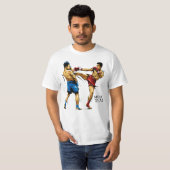 Camiseta Masculina Muay Thai / Boxe Tailandês Tシャツ (正面フル)