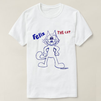 Camiseta Masculina - O Gato Félix Tシャツ