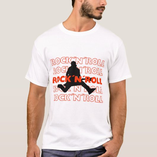Camiseta Masculina Rock N´Roll Tシャツ (正面)
