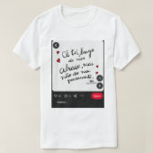 Camiseta Masculino gola canoa simples Tシャツ (デザイン正面)