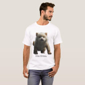 Camiseta: Mi Dosis de Ternura Peluda Tシャツ (正面フル)