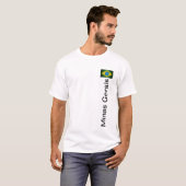Camiseta Minas Gerais Brasil Tシャツ (正面フル)