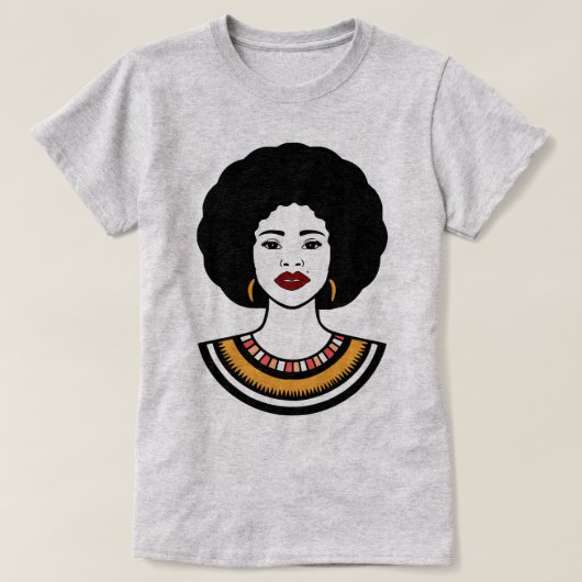 Camiseta moda afro tシャツ (デザイン正面)