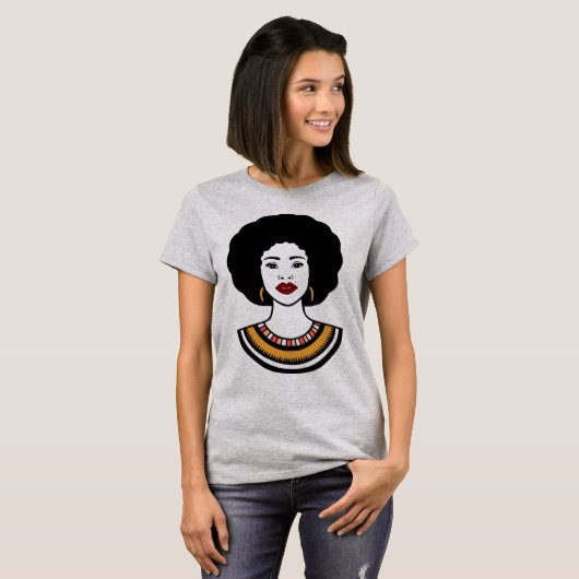 Camiseta moda afro tシャツ (正面フル)