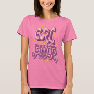 Camiseta Mujer GRL PWR Tシャツ