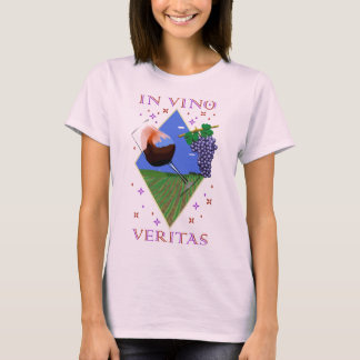 Camiseta mujer In vino veritas Tシャツ