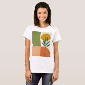 camiseta mujer planta minimal tシャツ (正面フル)