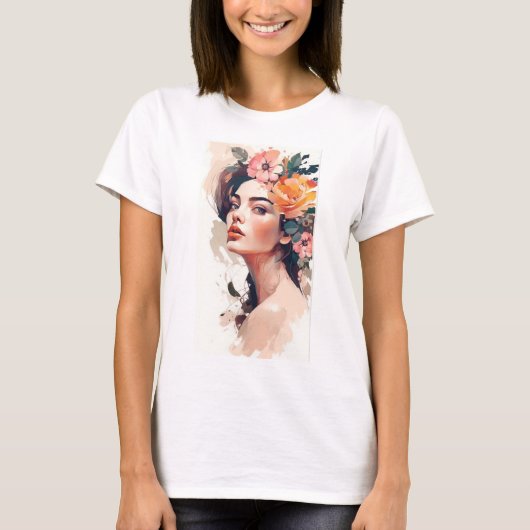 Camiseta mujer tシャツ (正面)