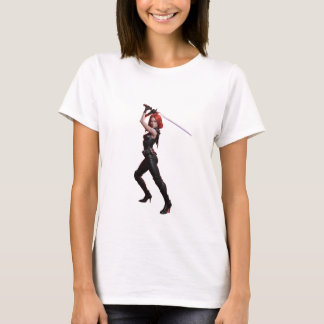 Camiseta mulher lutadora tシャツ