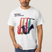 Camiseta Multiple Jazz Concert Tシャツ (正面)