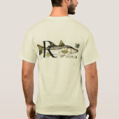 Camiseta Natural Snook (Robalo) Tシャツ (裏面)