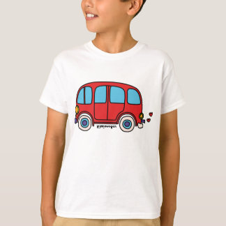 Camiseta niña furgoneta hippie van tシャツ