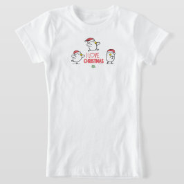 Camiseta Niñas│I Love Christmas Tシャツ