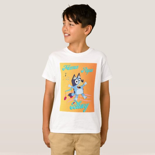 camiseta niño dibujos tシャツ (正面フル)