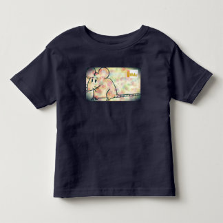 Camiseta niño "Ratolín multicolor" トドラーTシャツ