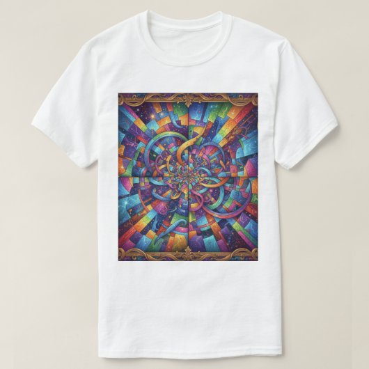 Camiseta  O Espelho da ilusão Tシャツ (デザイン正面)