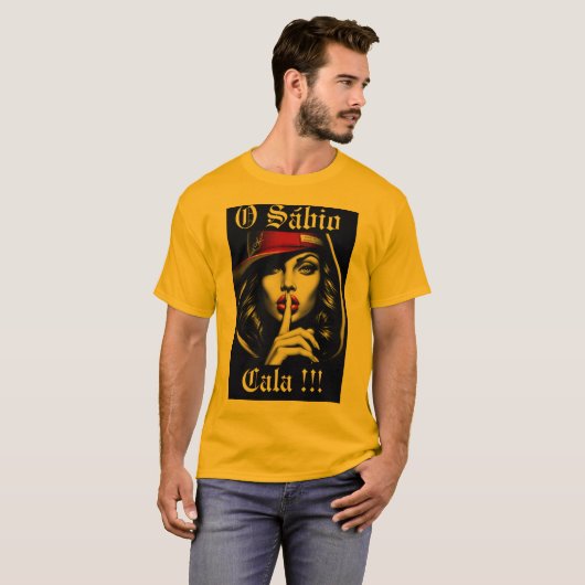 Camiseta O Sábio Cala Tシャツ (正面フル)