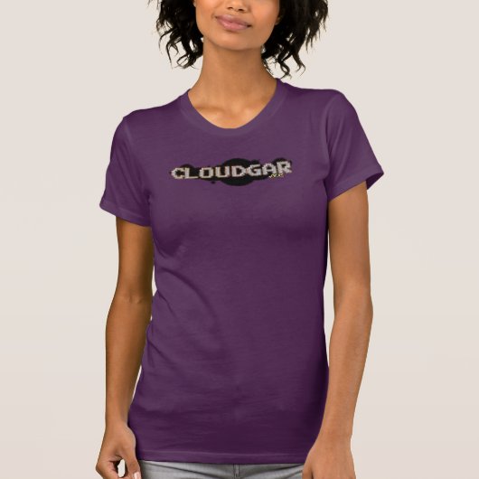 Camiseta Oficial de ultra algodón de CLOUDGAR.com Tシャツ (正面)