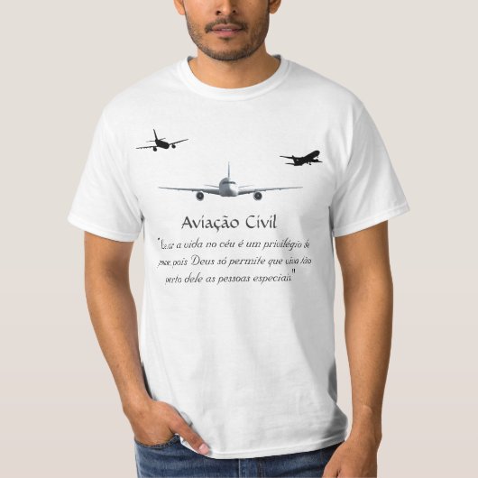 Camiseta Orgulho de Voar Tシャツ (正面)