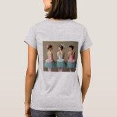Camiseta original con bailarinas tシャツ (裏面)