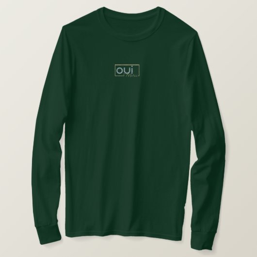 Camiseta OUI, Merci Tシャツ (デザイン正面)