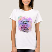 Camiseta para amantes de los libros tシャツ (正面)