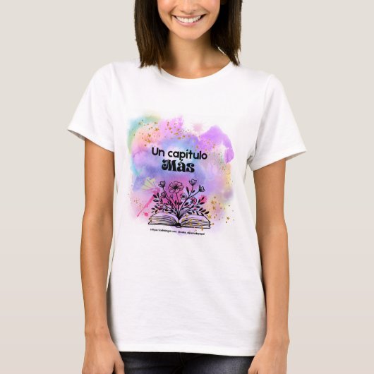 Camiseta para amantes de los libros tシャツ (正面)